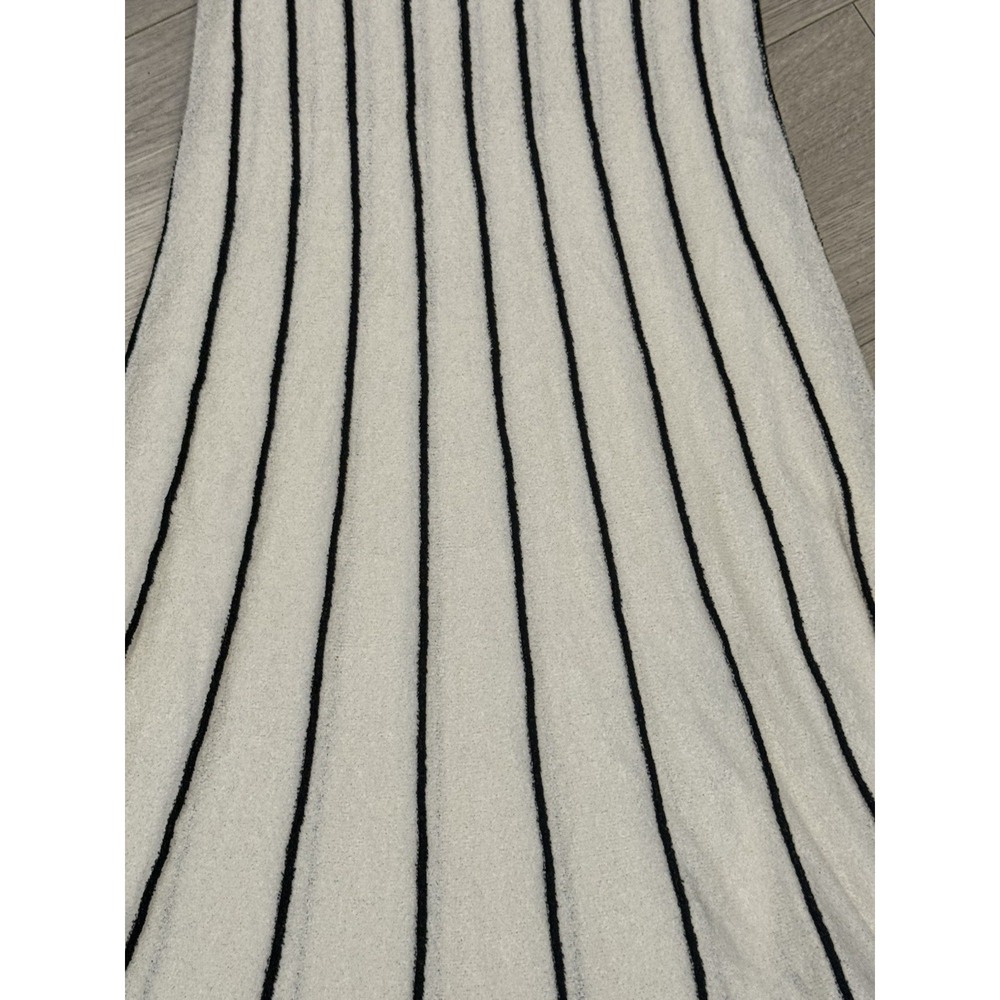 Zara NWT Navy Stripe Sleeveless Knit Maxi Dress Medium - Picture 3 of 10